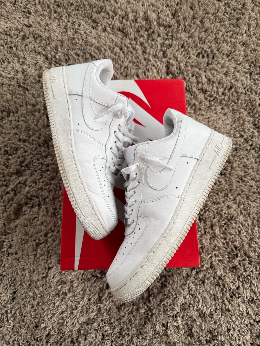 Nike Air Force 1 ‘Triple White’ Men’s Size 11.5 315122-111